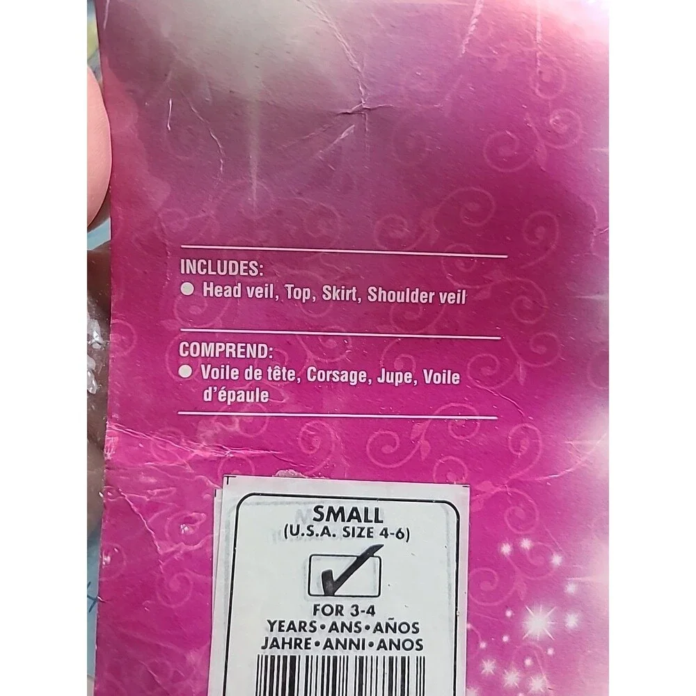 Girl's Bollywood Princess 4-Piece Costume - Size SM (4-6) - Picture 3 of 9